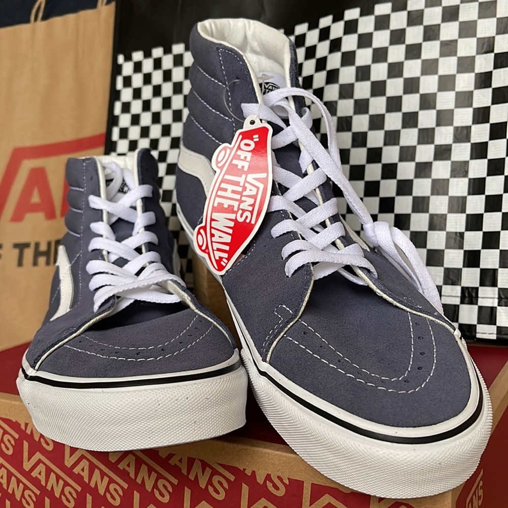 Vans Sk8-Hi Grisaille/True White Men’s sneakers - Picture 8 of 16